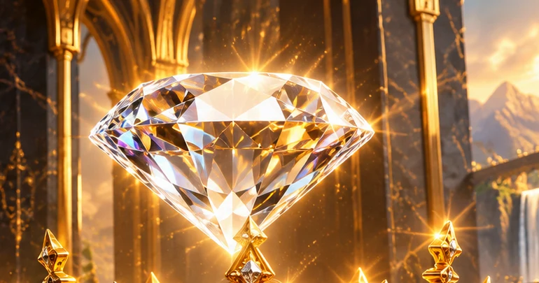The diamond detail